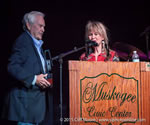 October 16, 2015 - Becky was inducted to the Oklahoma Music Hall of Fame along with Restless Heart, Tim DuBois, Scott Hendricks and Smiley Weaver.